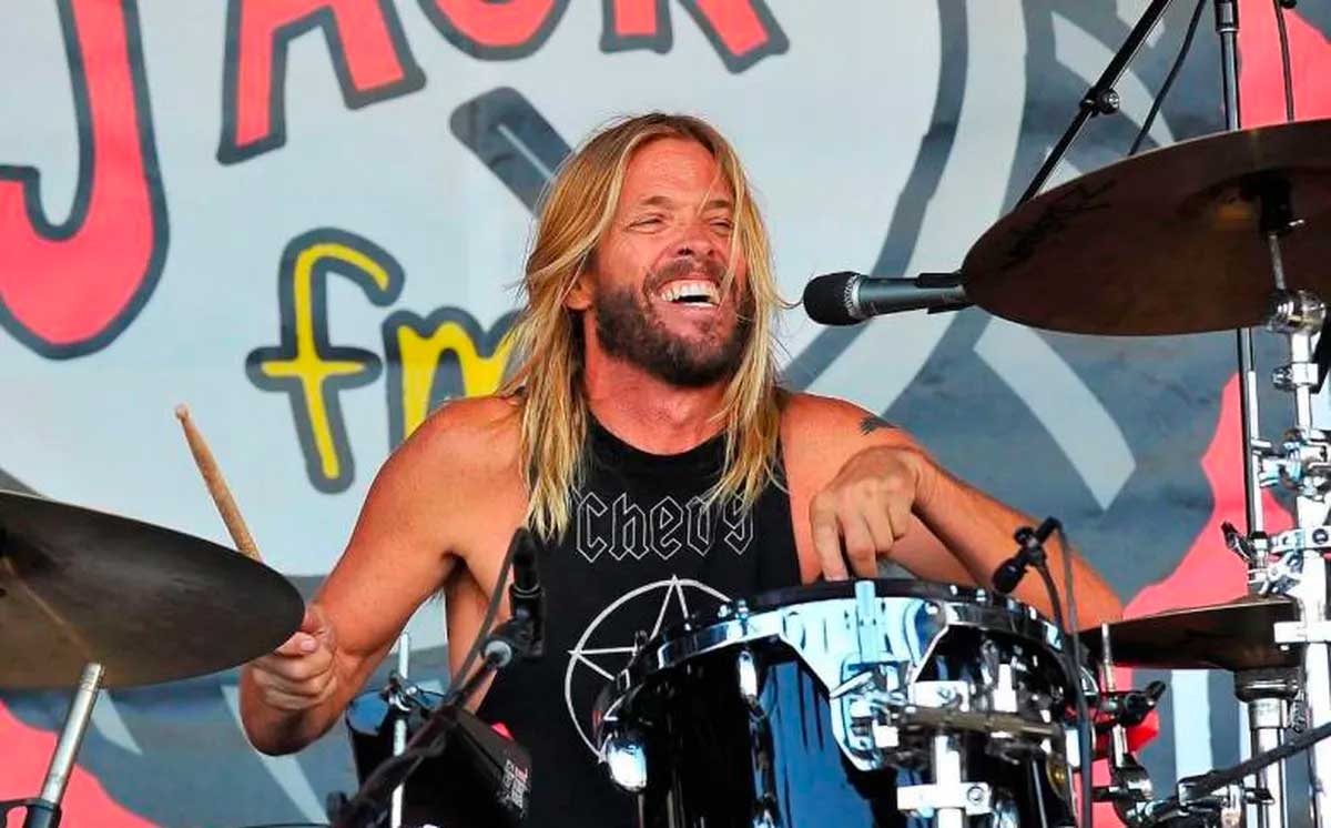 La despedida de los m&uacute;sicos para Taylor Hawkins