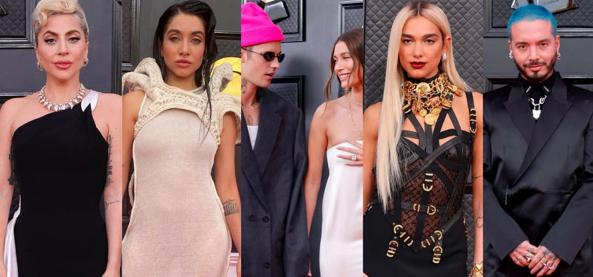 Mira las mejores fotos de la alfombra roja de los Premios Grammys