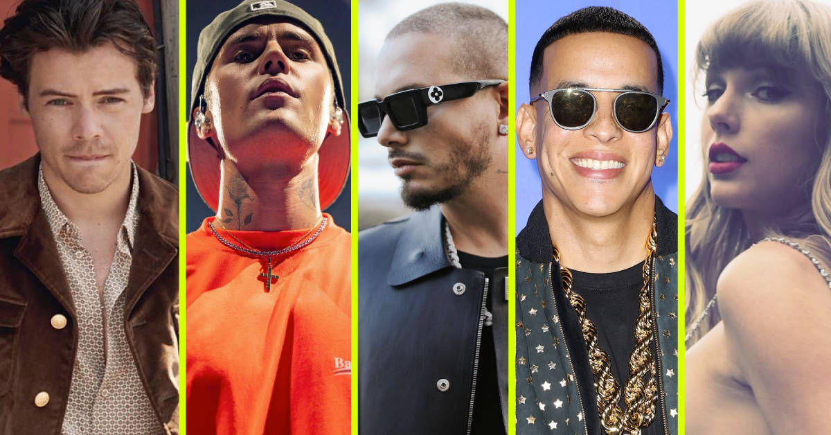 &iexcl;J Balvin, Daddy Yankee, Harry Styles, Taylor Swift, Justin Bieber y The Weeknd (entre otros) fueron hackeados!
