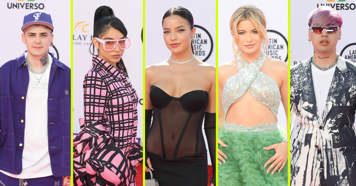 Todas las fotos de la alfombra roja de los Latin AMAs