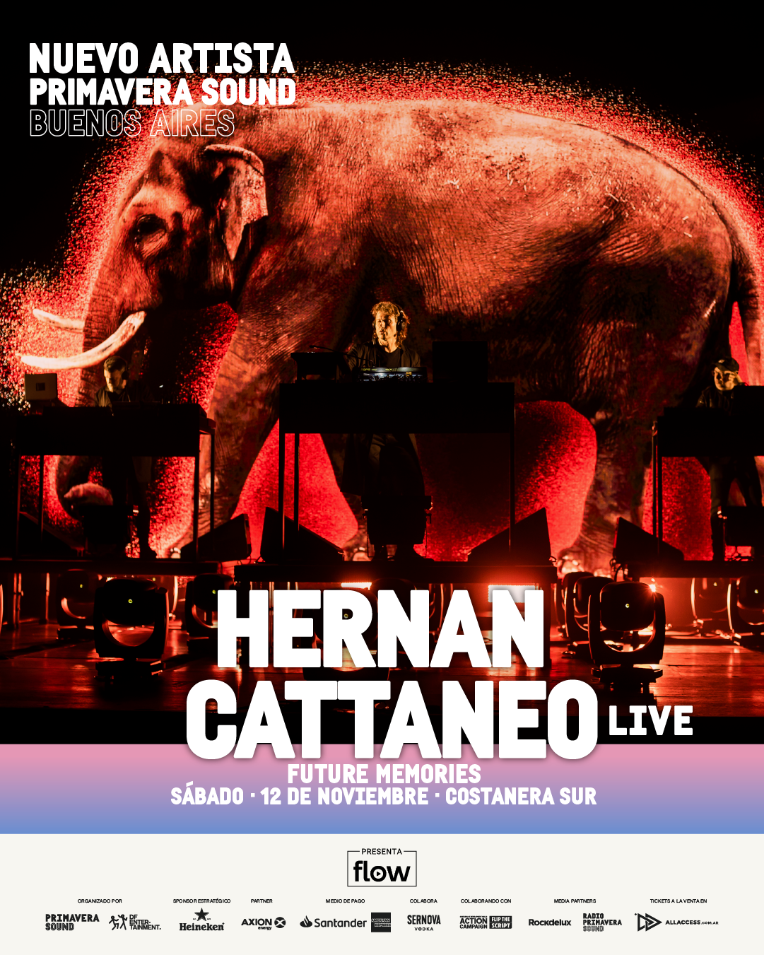 PRIMAVERA SOUND BUENOS AIRES SUMA A HERN&Aacute;N CATTANEO A SU LINEUP Y CONFIRMA UN NUEVO ABONO PARA LAS FECHAS M&Aacute;S PEDIDAS POR EL P&Uacute;BLICO