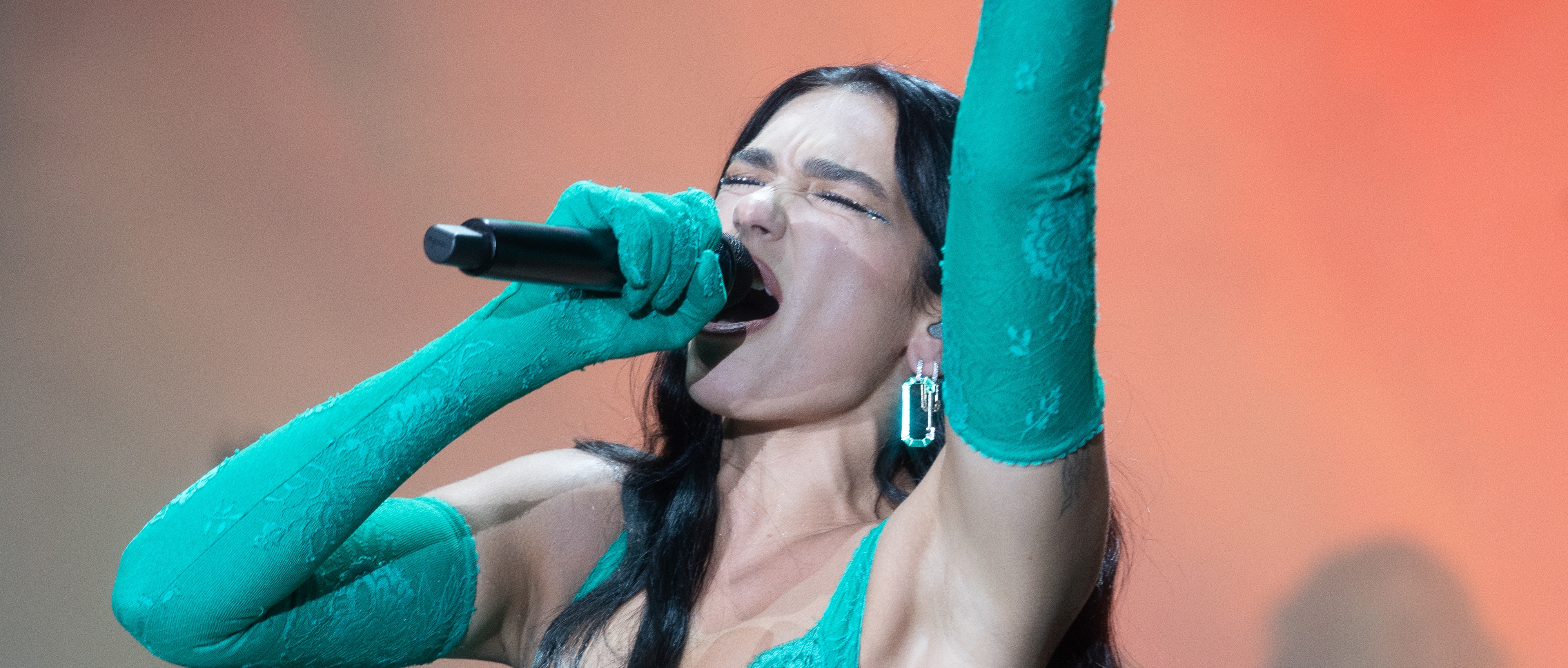 &iexcl;Mira las mejores fotos de Dua Lipa en el Campo de Polo!