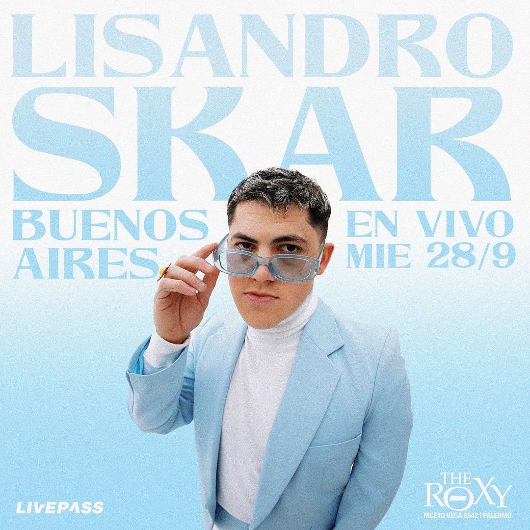 Lisandro Skar anuncia su primer show oficial en Buenos Aires