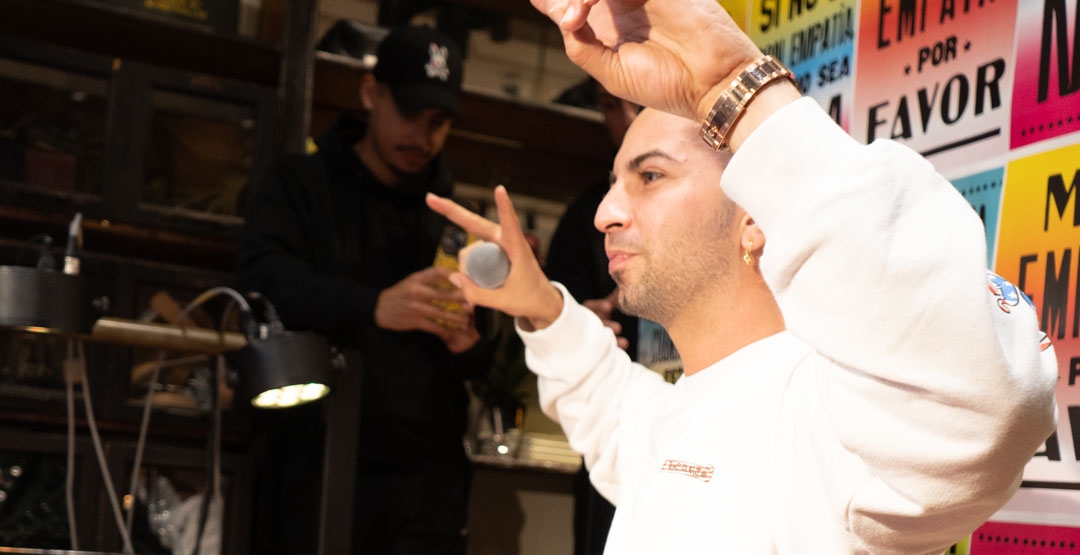 Justin Quiles: Estaci&oacute;n TMH (Live Session – Vidriera de un local en Buenos Aires)