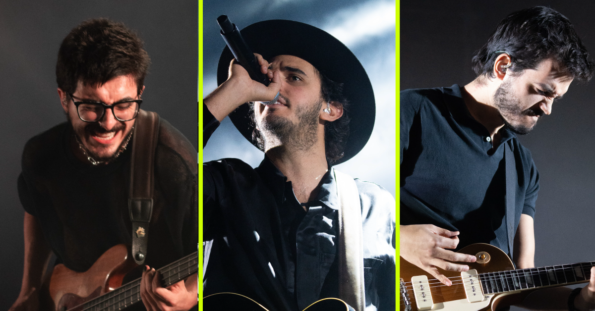 &iexcl;Mira las mejores fotos de Morat en el Movistar Arena!