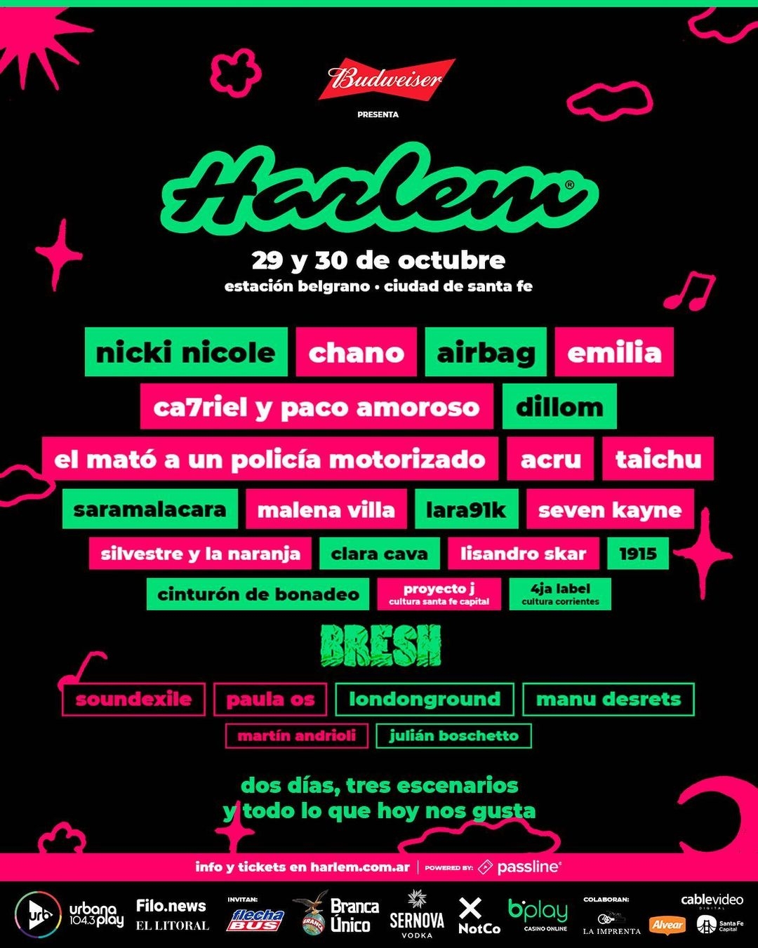 Este fin de semana llega una nueva edici&oacute;n del Harlem Festival