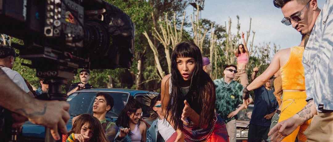 Maria Becerra revel&oacute; el making of de "La Nena de Argentina"