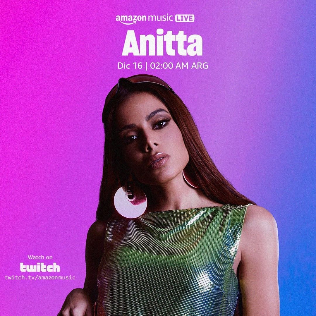 &iexcl;Mira el Livestream de Amazon Music exclusivo de Anitta!