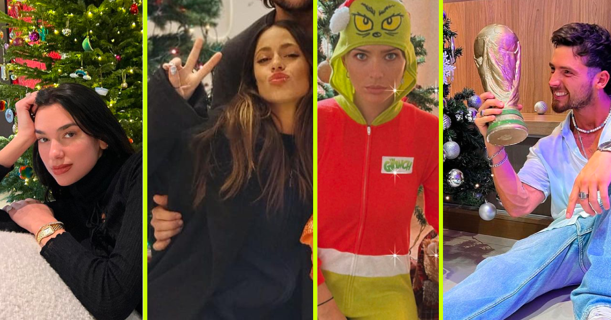 Todas las fotos que ten&eacute;s que ver de la Navidad de tus artistas preferidos