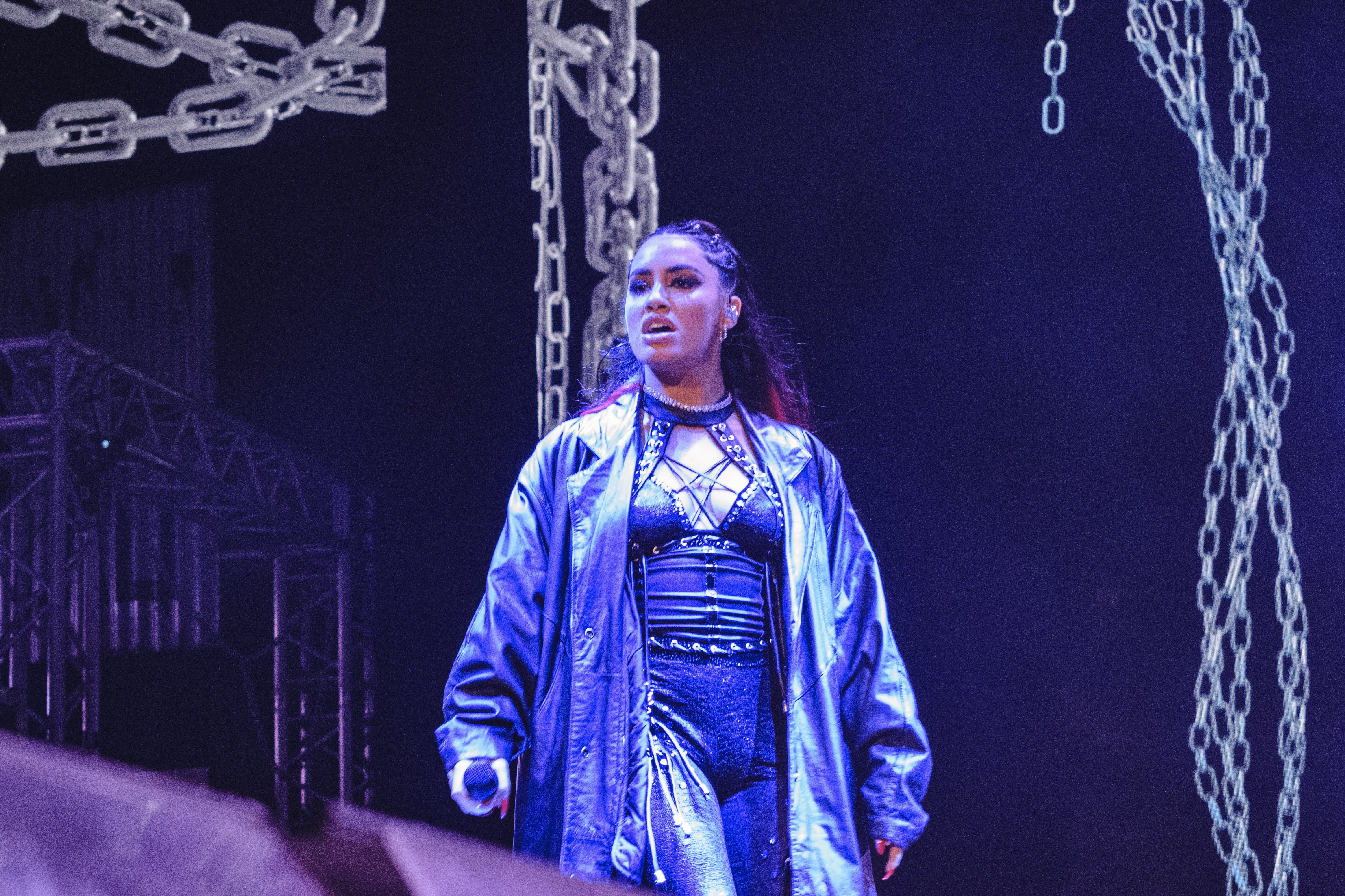 &iexcl;Mira las mejores fotos de Lali en el Movistar Arena!