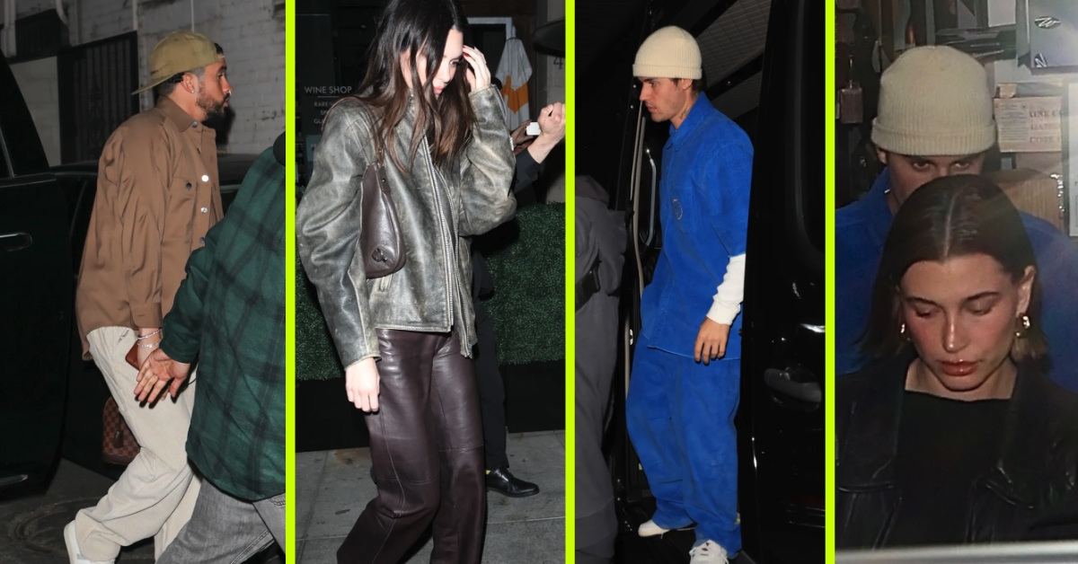 &iquest;Bad Bunny y Kendall Jenner tuvieron una cita junto a Justin y Hailey Bieber?