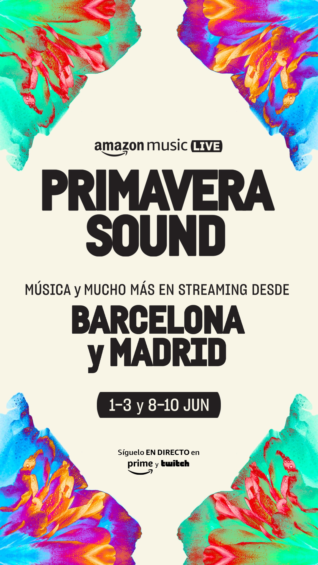 Amazon Music anuncia el Livestream en exclusiva del Primavera Sound