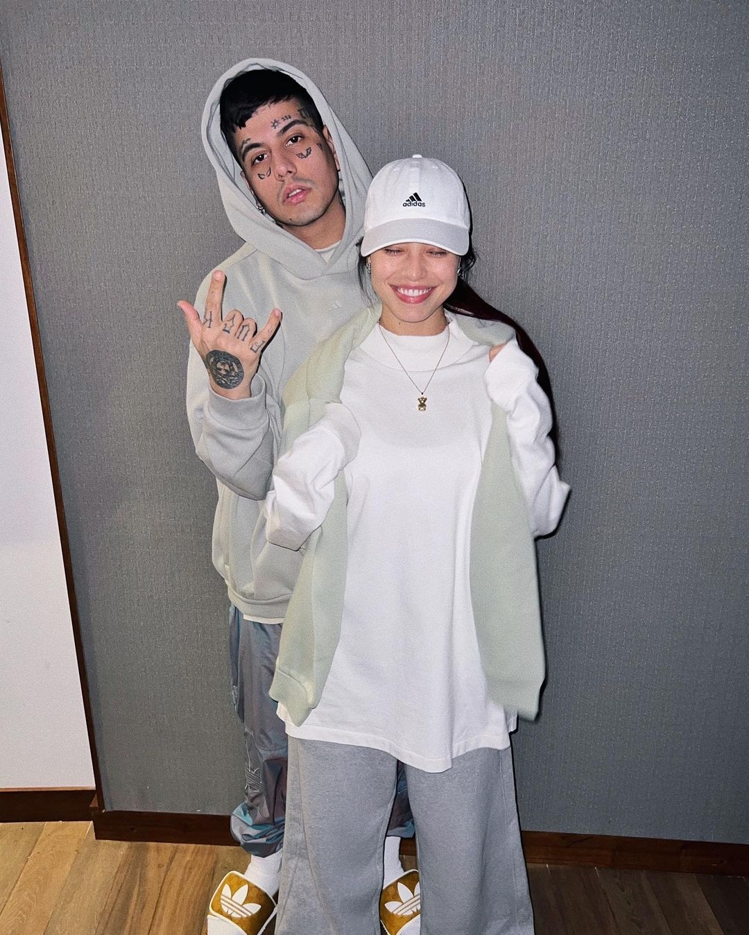 Emilia y Duki posaron para una reconocida marca &iexcl;juntos!