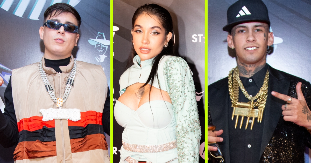 Mar&iacute;a Becerra, YSY A, L-Gante, y m&aacute;s, muestran la intimidad de la alfombra roja en los Gardel 2023