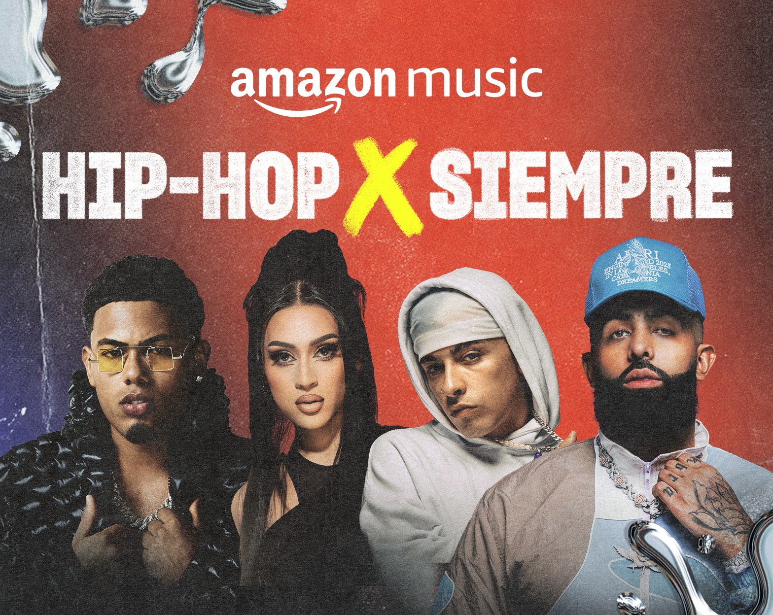 Amazon Music lanza &ldquo;Hip-Hop X Siempre&rdquo;