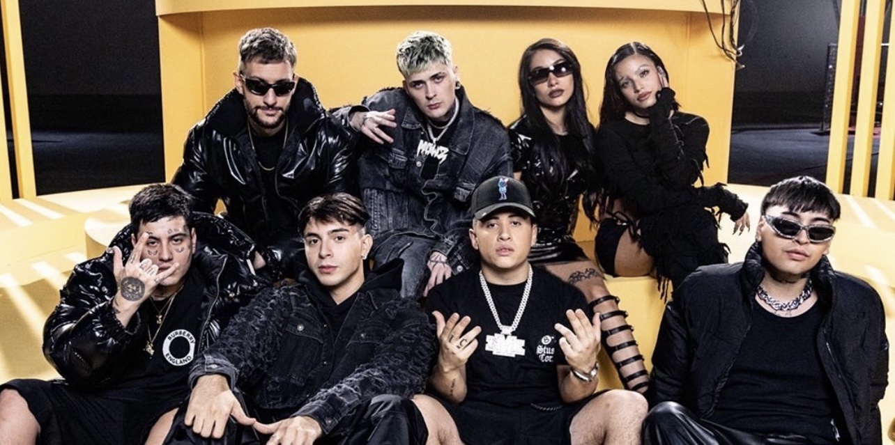 LIT killah, Duki, Emilia, Tiago PZK, FMK, Rusherking, Mar&iacute;a Becerra y Big One lanzan "Los Del Espacio"