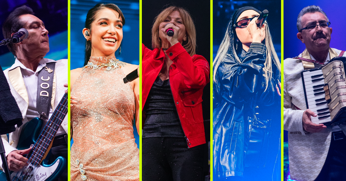 Mira las mejores fotos de Los &Aacute;ngeles Azules en el Movistar