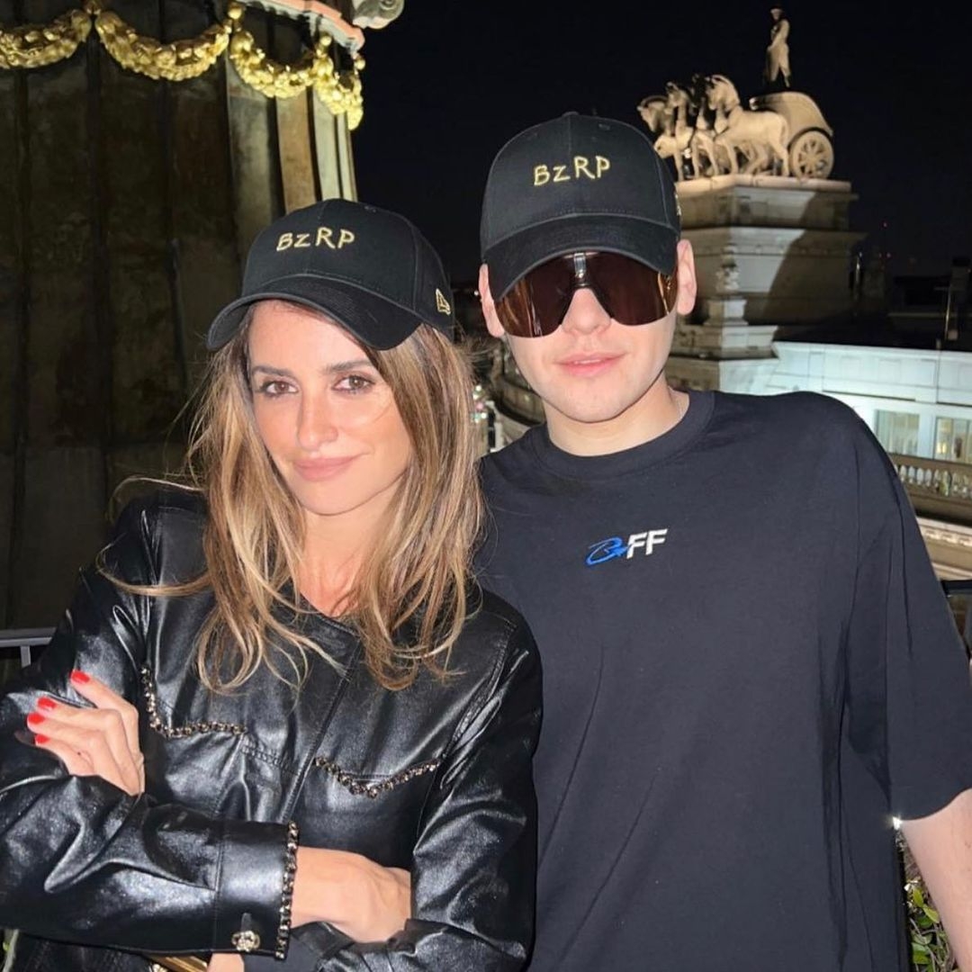 El encuentro de Pen&eacute;lope Cruz &iexcl;con Bizarrap!