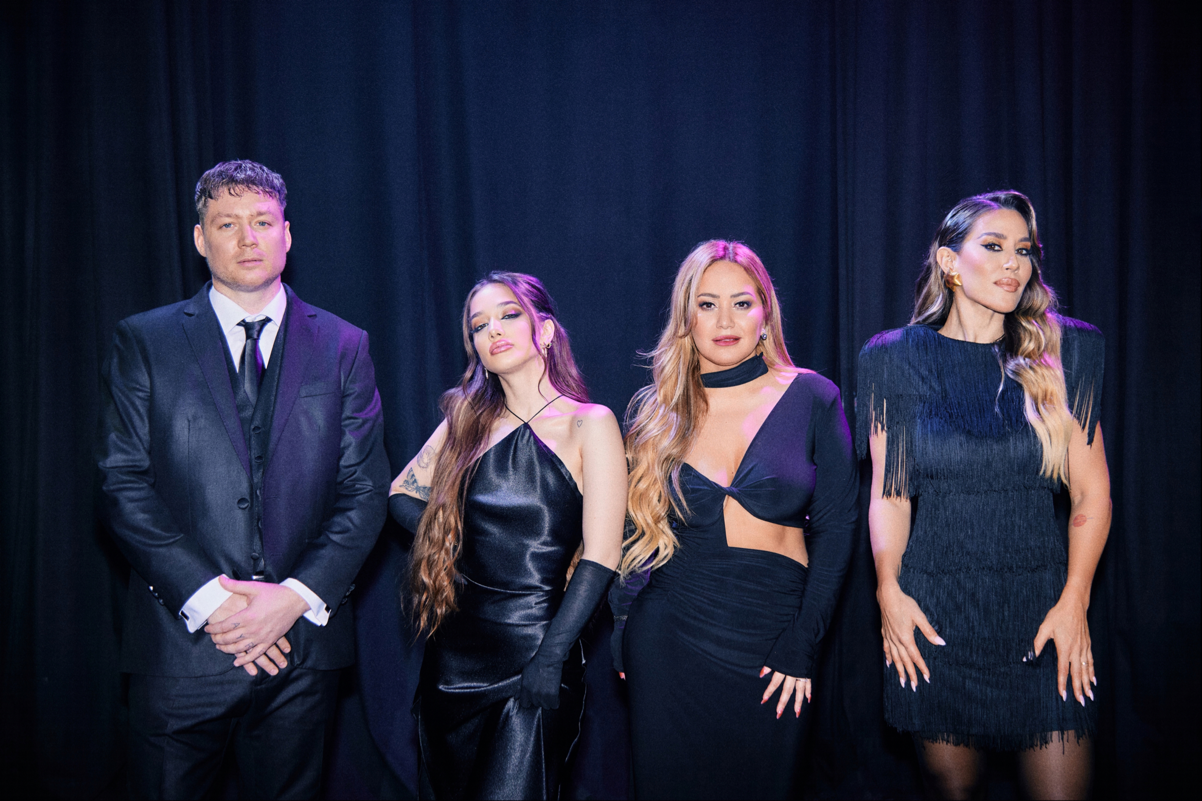 Acceso Total al rodaje del video de "SINVERG&Uuml;ENZA" de Emanero, Karina, j mena, &Aacute;ngela Torres