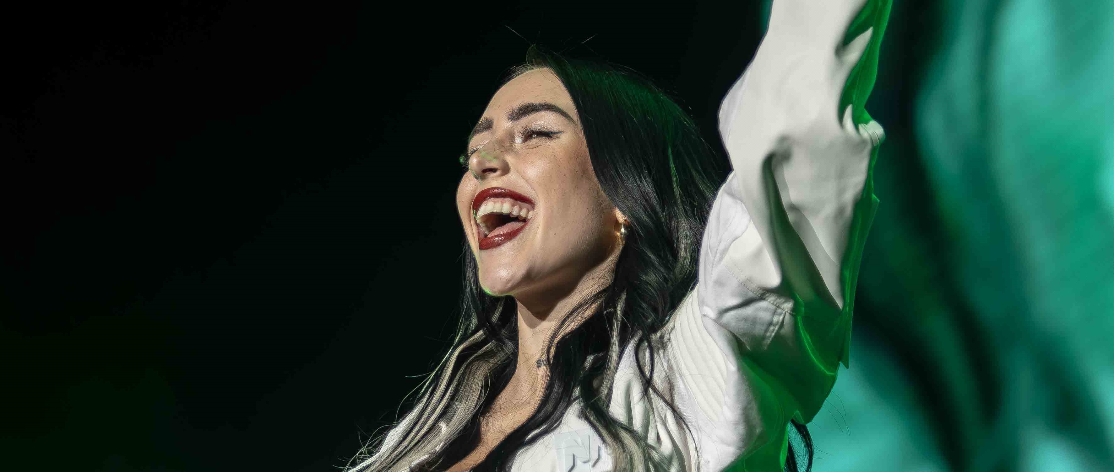 FOTOS EXCLUSIVAS: el s&eacute;ptimo Movistar Arena de Nicki Nicole