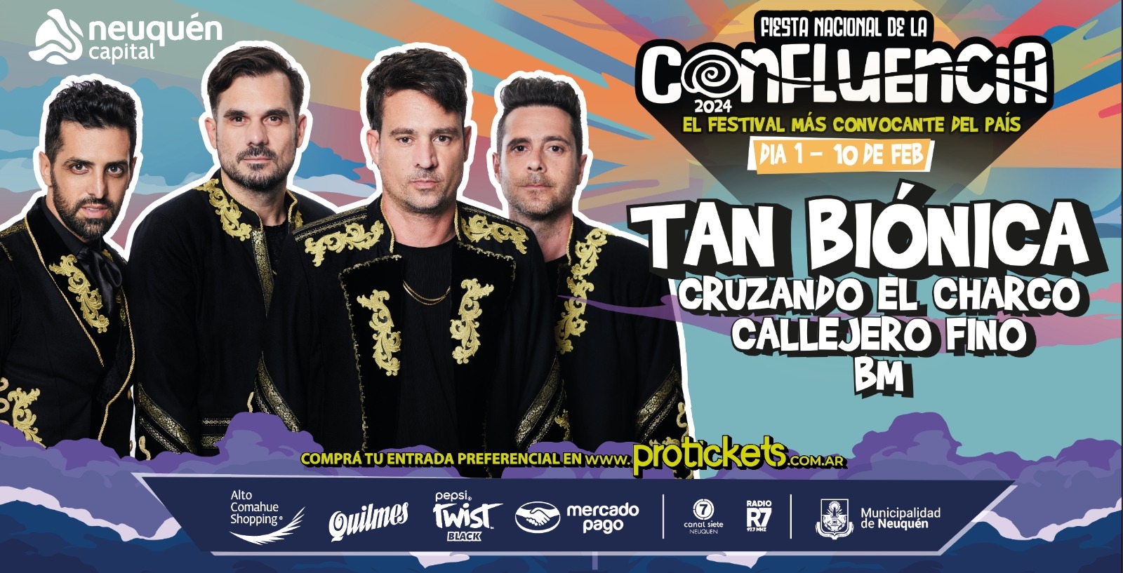 &iexcl;Tan Bi&oacute;nica llega a la Fiesta Nacional de la Confluencia 2024!