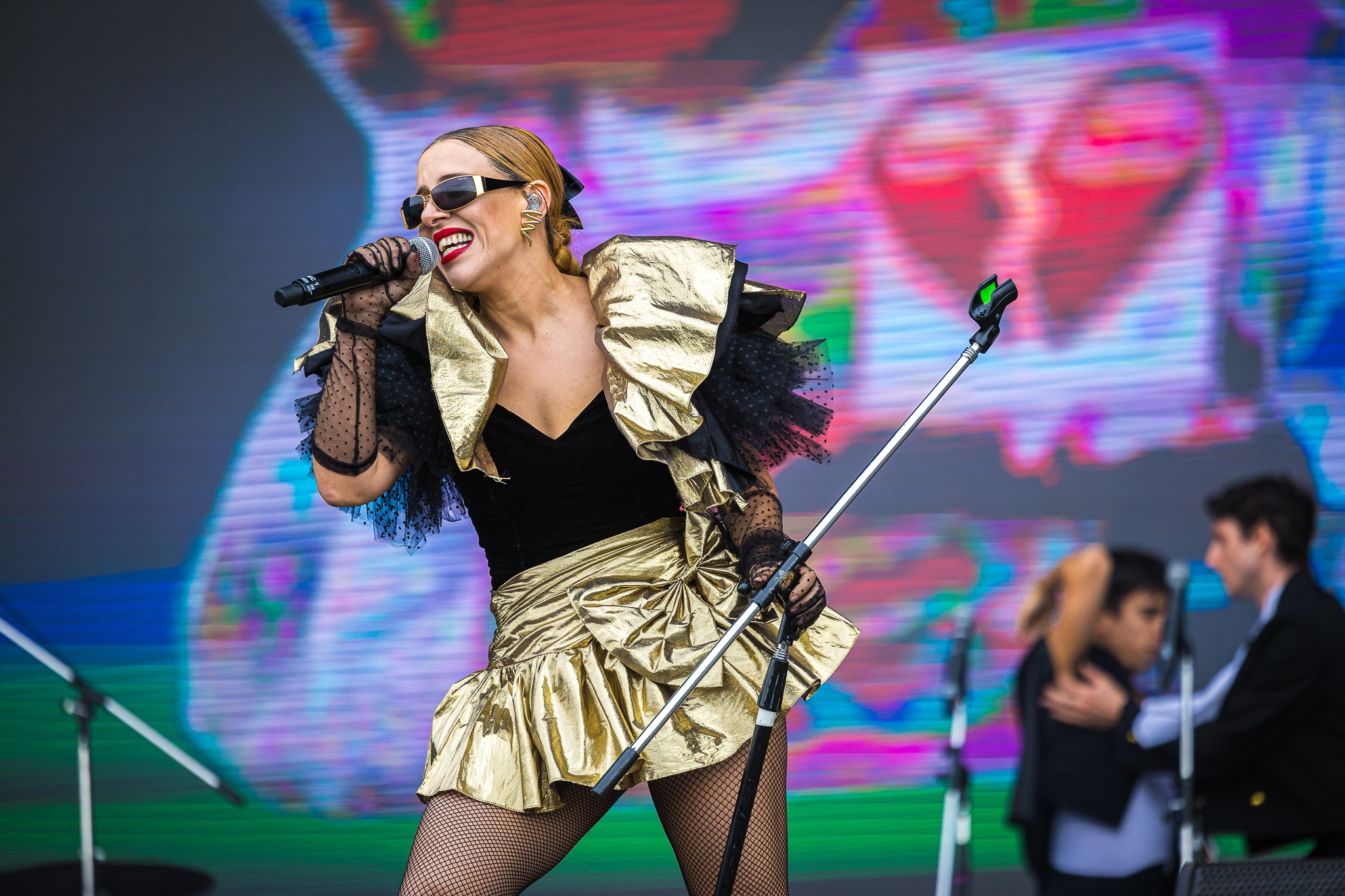 Entrevista a Juliana Gattas en el Lollapalooza: "Me imagin&eacute; el mejor y el peor escenario"