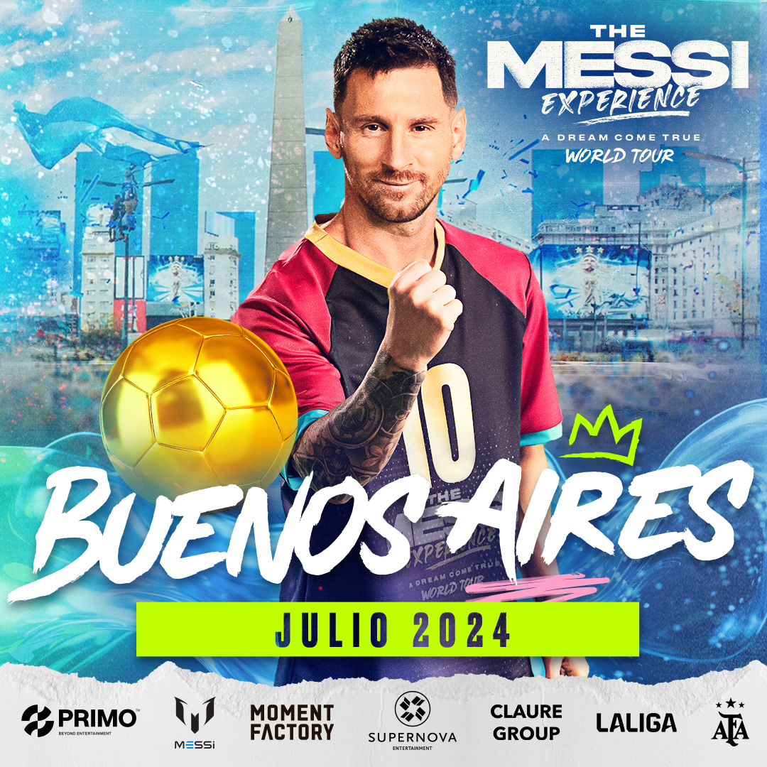 &ldquo;The Messi Experience World Tour&rdquo; llega a Argentina en julio