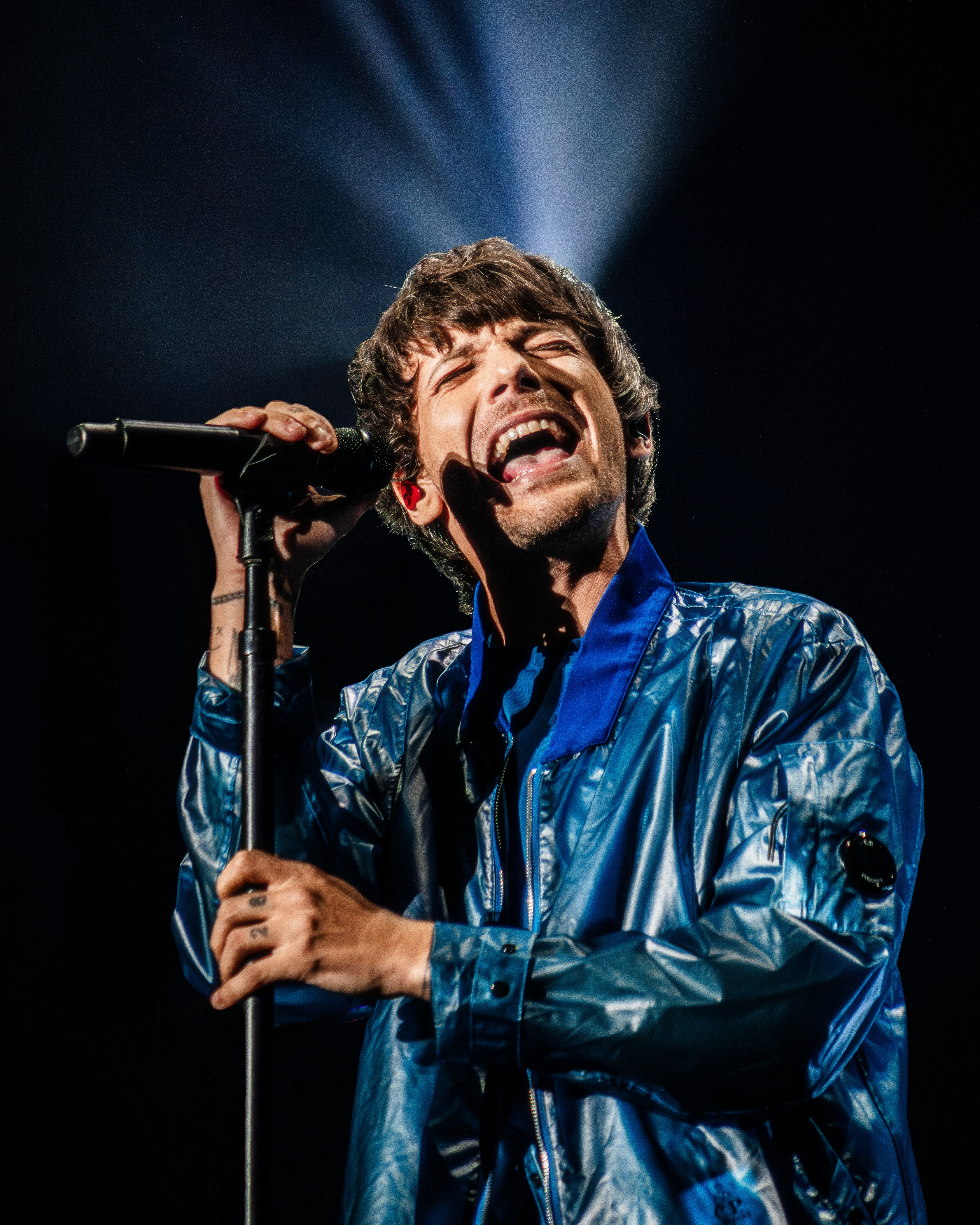 &iexcl;Mir&aacute; las mejores fotos de Louis Tomlinson en V&eacute;lez!
