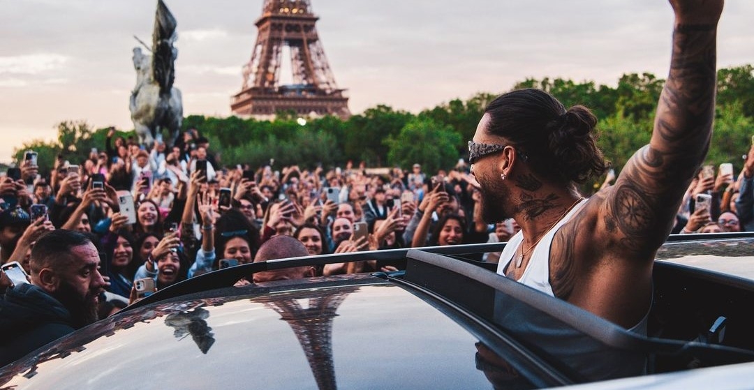 Furor por Maluma en Par&iacute;s