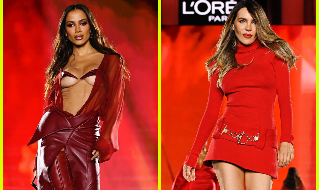 La inesperada interacci&oacute;n entre Belinda y Anitta en la Fashion Week de Par&iacute;s