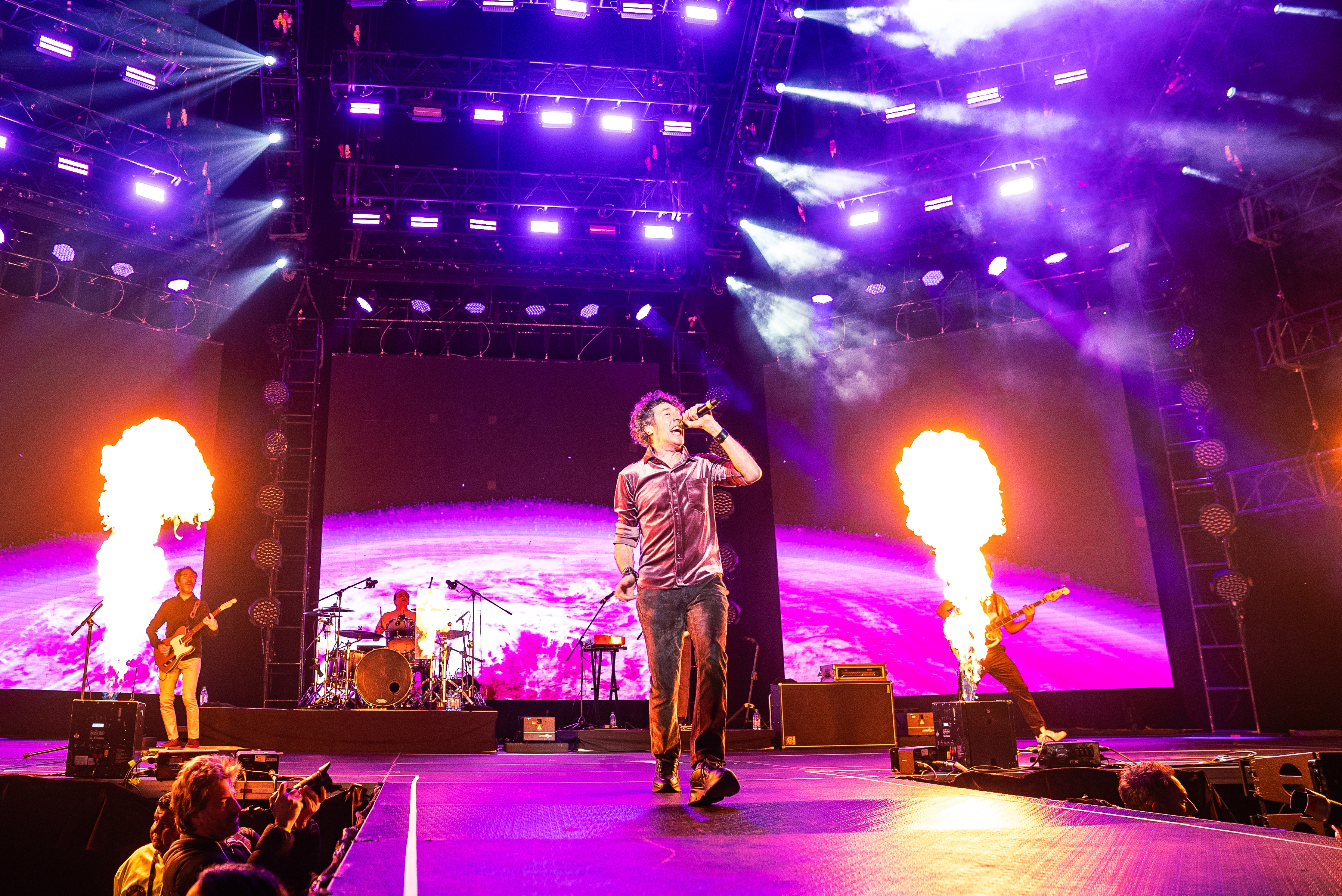 Cuarteto de Nos pas&oacute; por Buenos Aires con dos Movistar Arena agotados