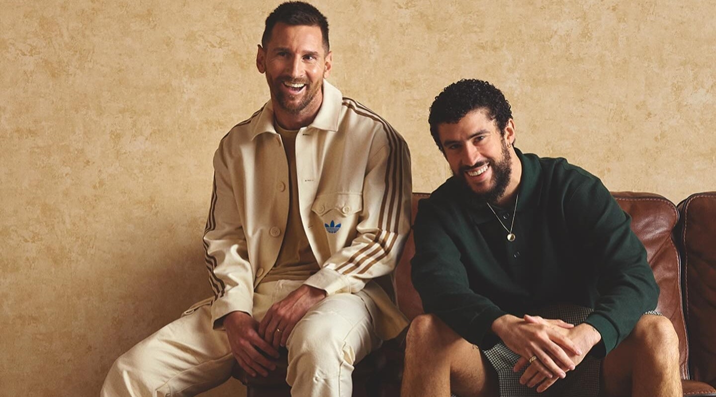 Bad Bunny y Messi se unen para una l&iacute;nea exclusiva de Adidas
