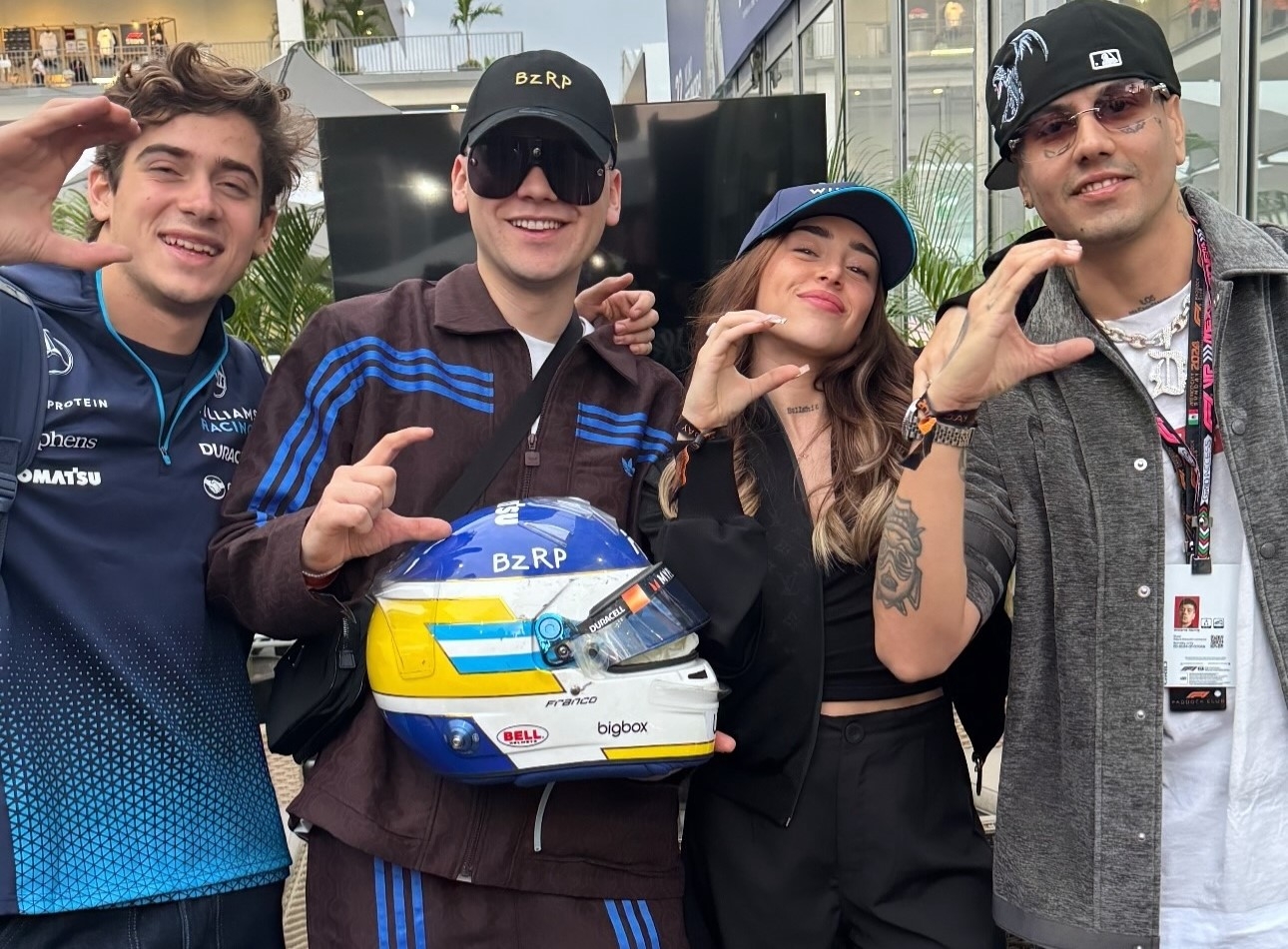 Bizarrap, Duki y Nicki Nickole estuvieron en CDMX para acompa&ntilde;ar a Colapinto