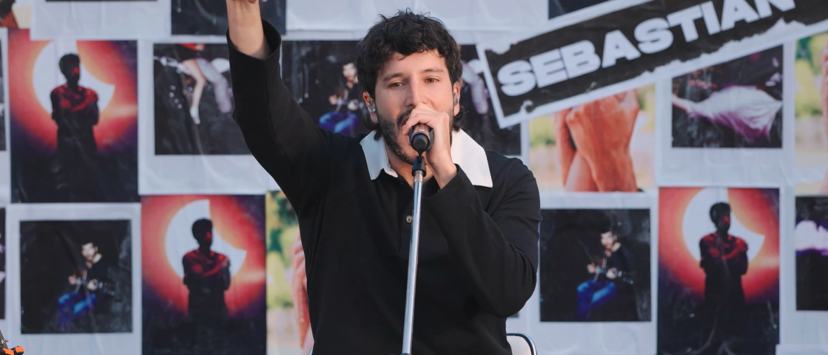 ESTACI&Oacute;N TMH: Sebasti&aacute;n Yatra fue protagonista de una live session en los Bosques de Palermo