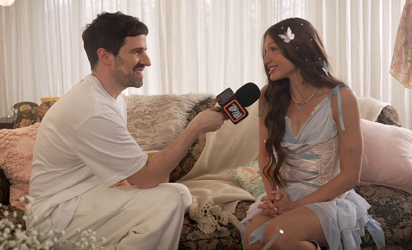 Entrevista cruzada entre Martin Cirio y Yami Safdie en la grabaci&oacute;n del video de "Luis"