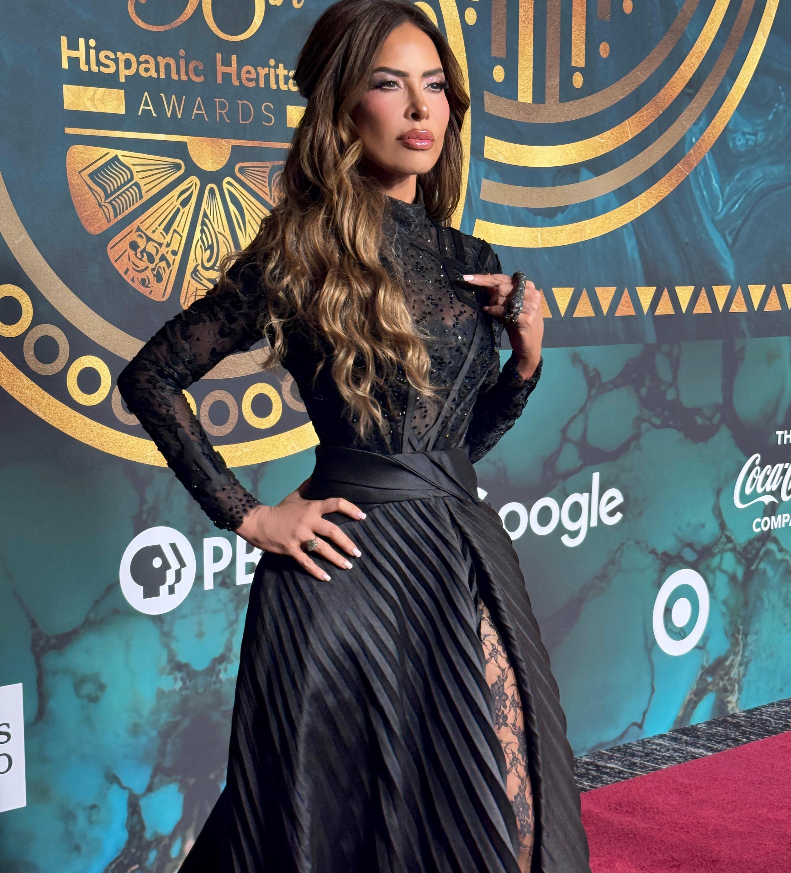 Gloria Trevi recibi&oacute; el 2025 Hispanic Heritage Legend Award