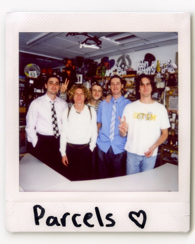 Parcels estrena su Tiny Desk